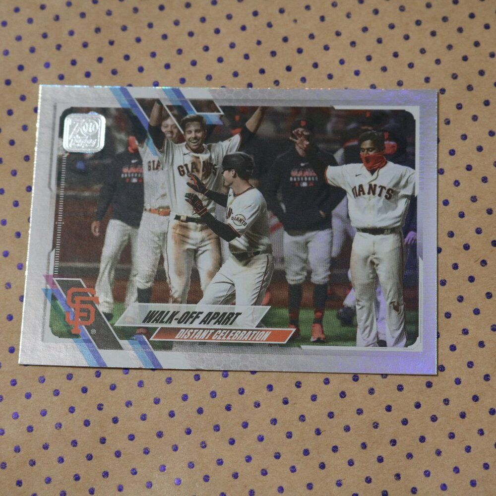 Walk Off Apart #258 Baseball Card